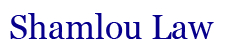 Shamlou Law | English Logo